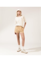 Shorts Color Twill Shorts Tenis Areia