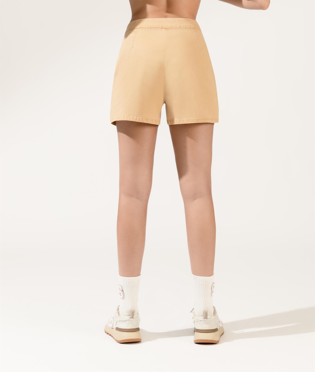 Shorts Color Twill Shorts Tenis Areia