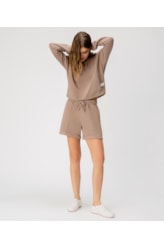 Shorts Cotton Twill Tabaco