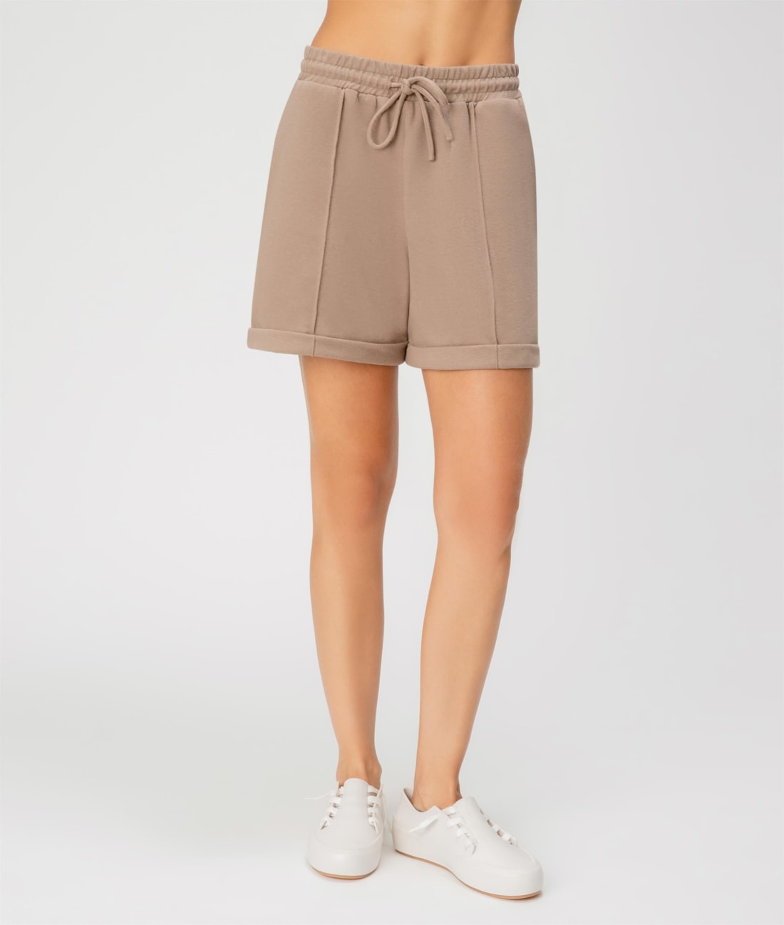 Shorts Cotton Twill Tabaco