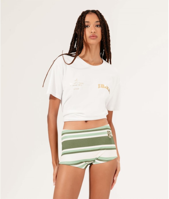 Shorts Hot Pants Aquatics Verde Army