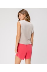 Shorts Malhão Stone Vermelho