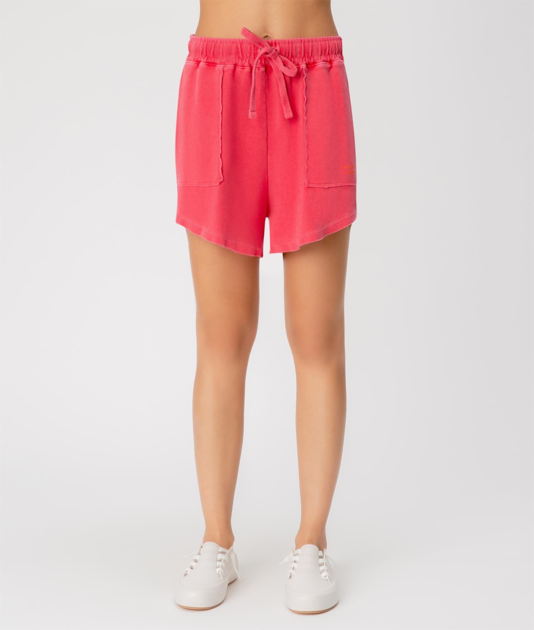 Shorts Malhão Stone Vermelho