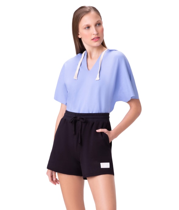 Shorts Molecotton Amarração Marinho