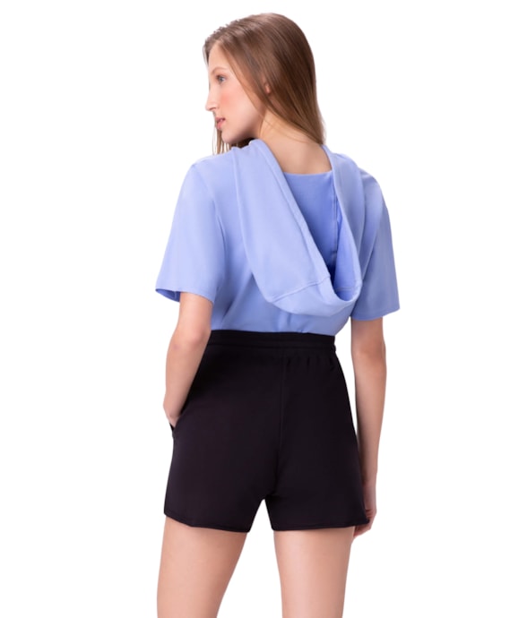 Shorts Molecotton Amarração Marinho