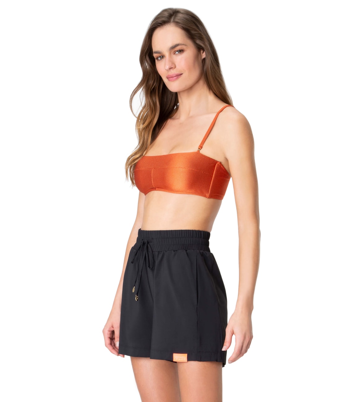 Shorts Resort Jersey Preto