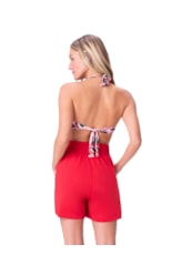 Shorts Resort Jersey Vermelho