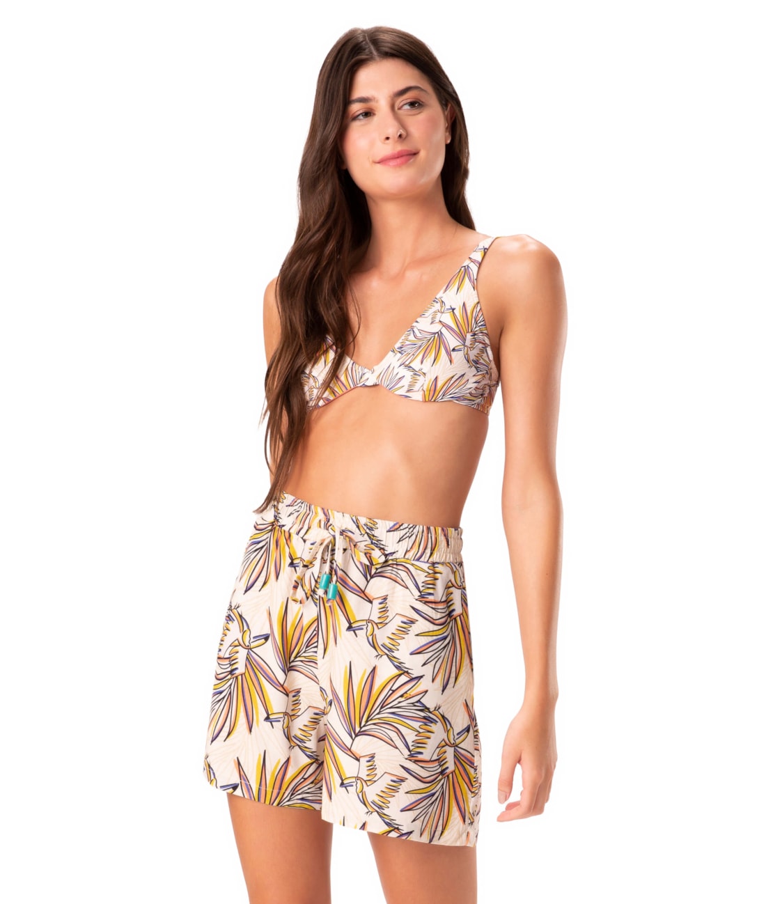 Shorts Resort Riviera Off White
