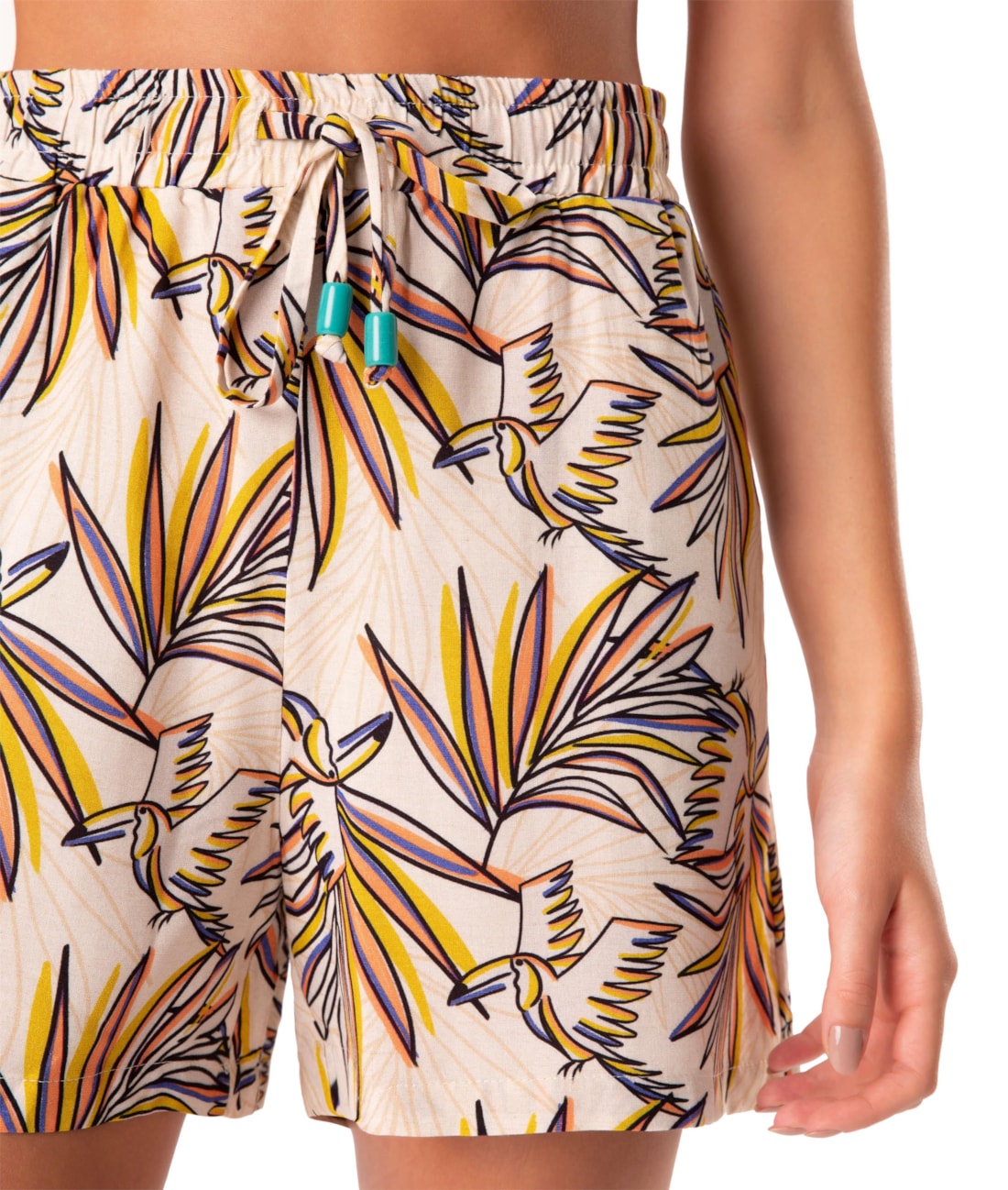 Shorts Resort Riviera Off White