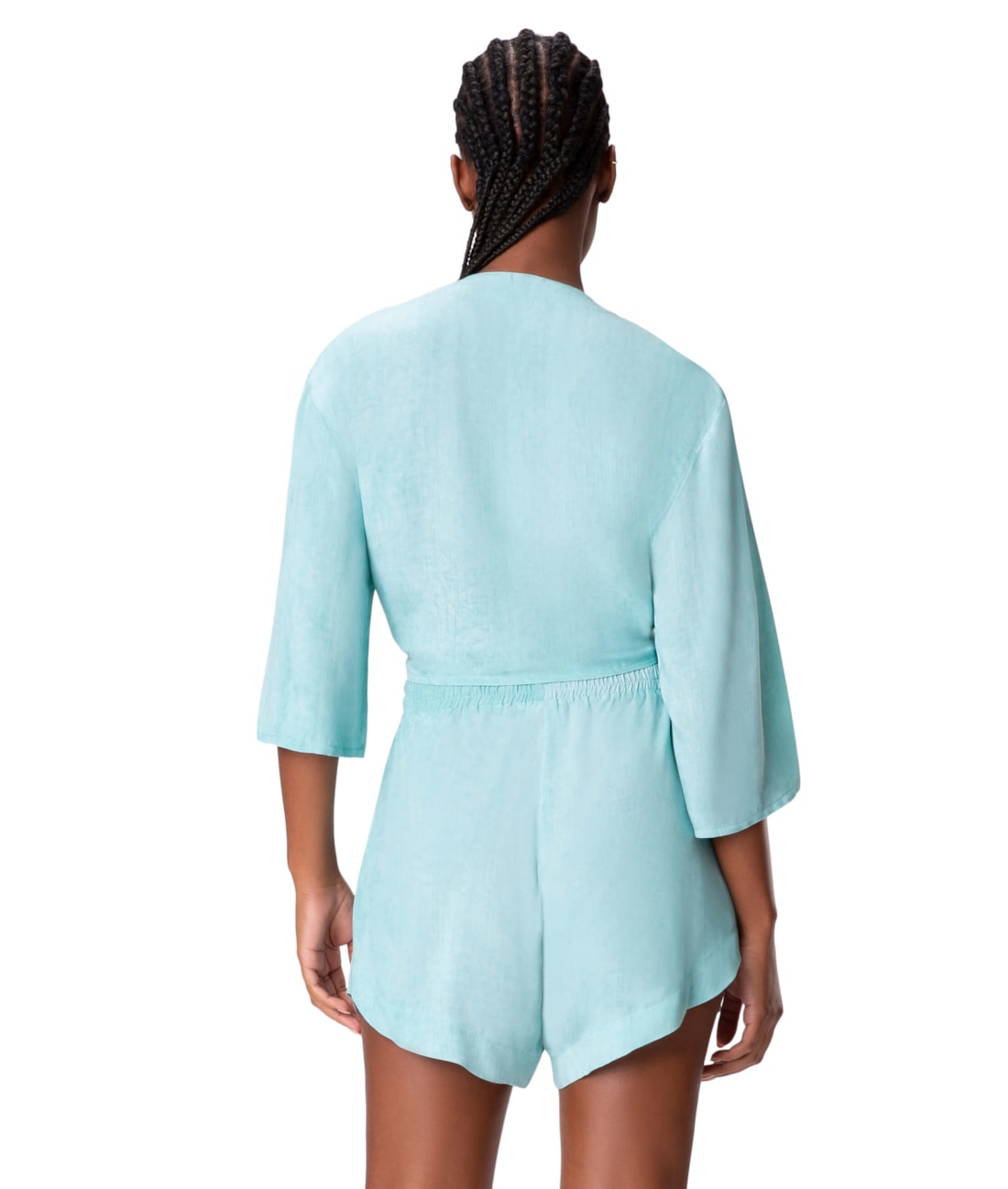 Shorts Resort Stone Turquesa
