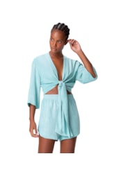 Shorts Resort Stone Turquesa