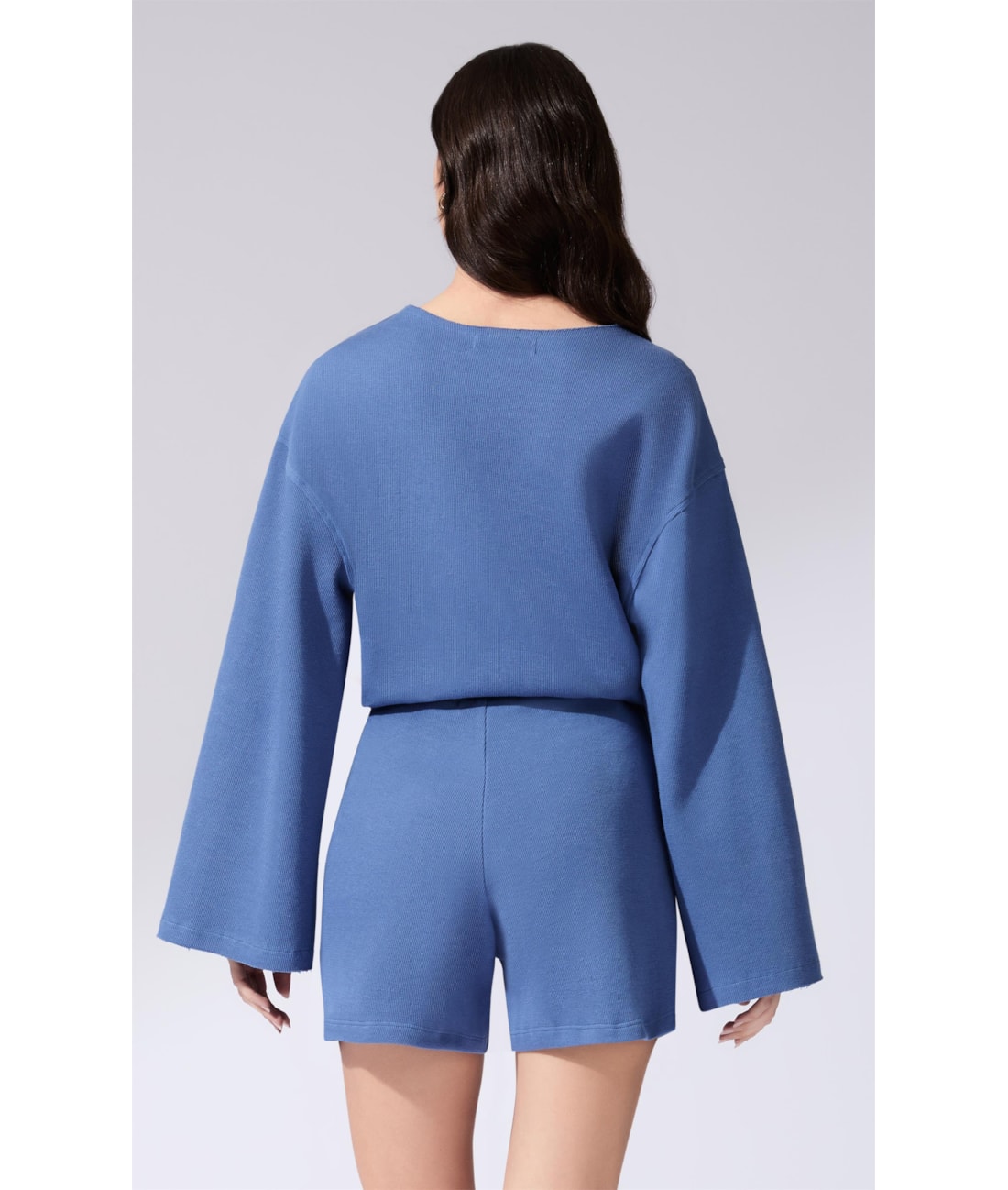 Shorts Tricot Comfy Purple Blue