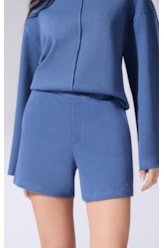 Shorts Tricot Comfy Purple Blue