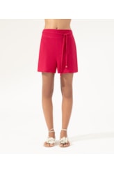 Shorts Visco Linho Pink