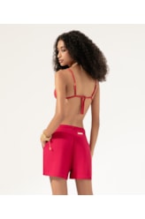 Shorts Visco Linho Pink