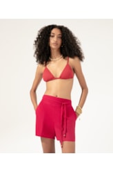 Shorts Visco Linho Pink