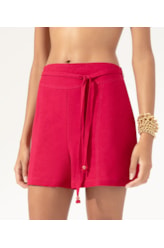 Shorts Visco Linho Pink