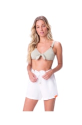 Shorts Visco Linho Resort Natural
