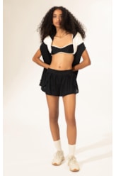 Shorts Wellness Texture Poliamida Preto