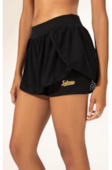 Shorts Wellness Texture Poliamida Preto