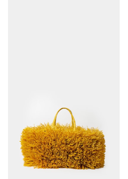 Straw Basket Akra Salinas Amarelo