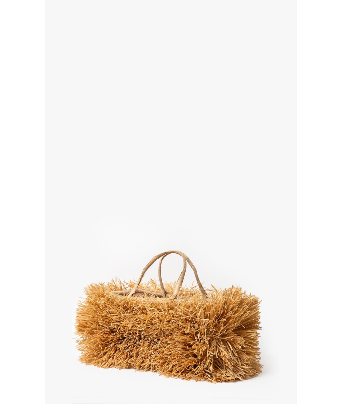 Straw Basket Akra Salinas Camel