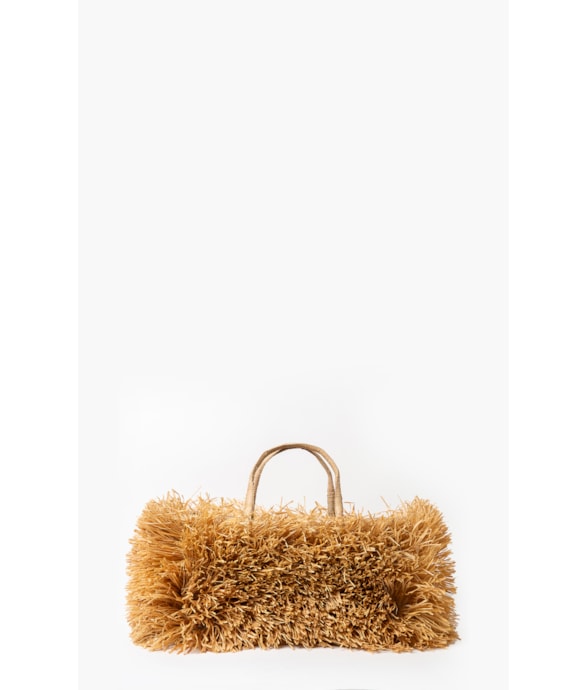 Straw Basket Akra Salinas Camel
