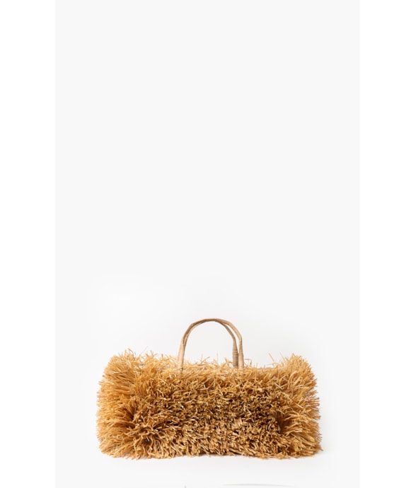 Straw Basket Akra Salinas Camel