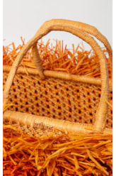 Straw Basket Akra Salinas Laranja