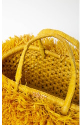 Straw Mini Basket Akra Salinas Amarelo
