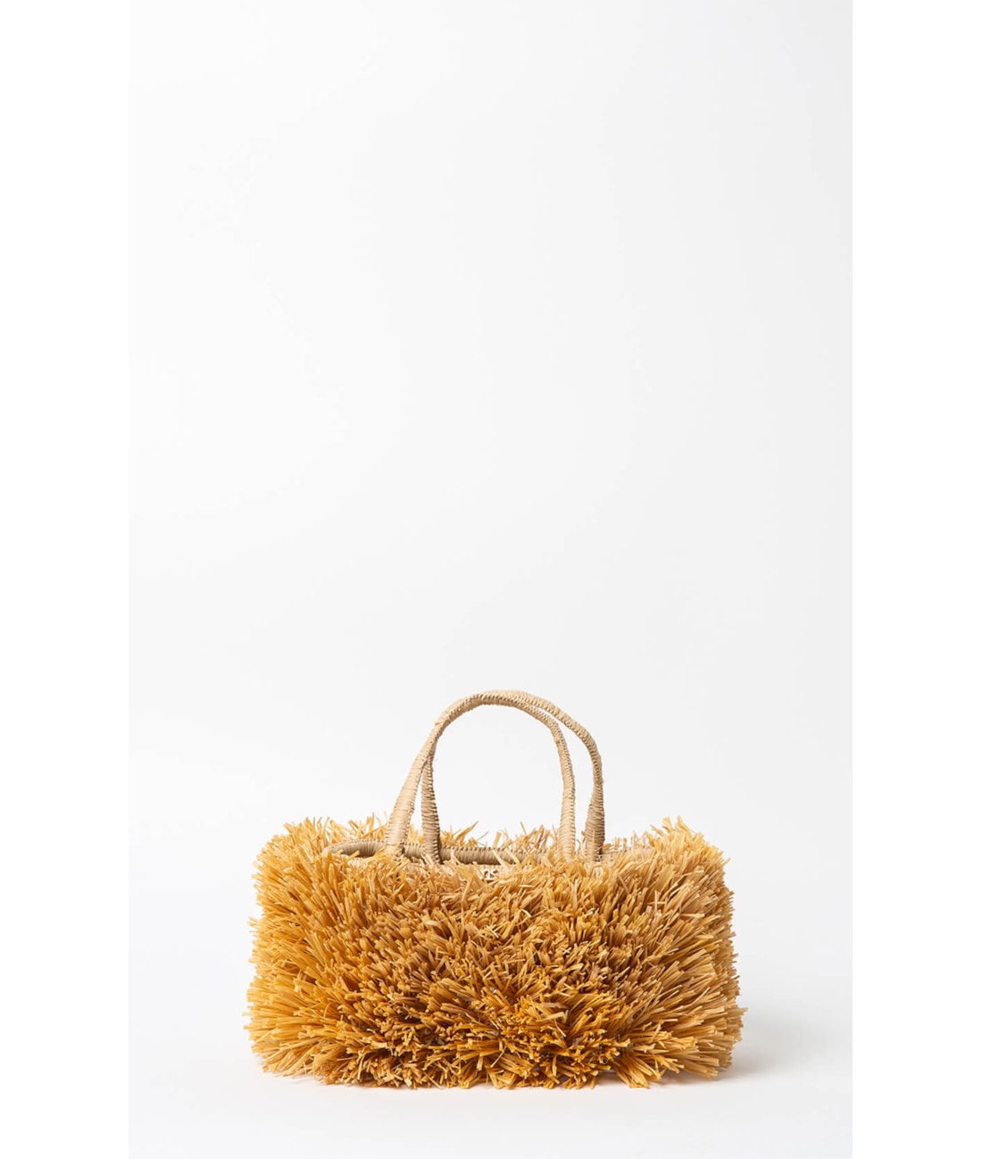 Straw Mini Basket Akra Salinas Camel