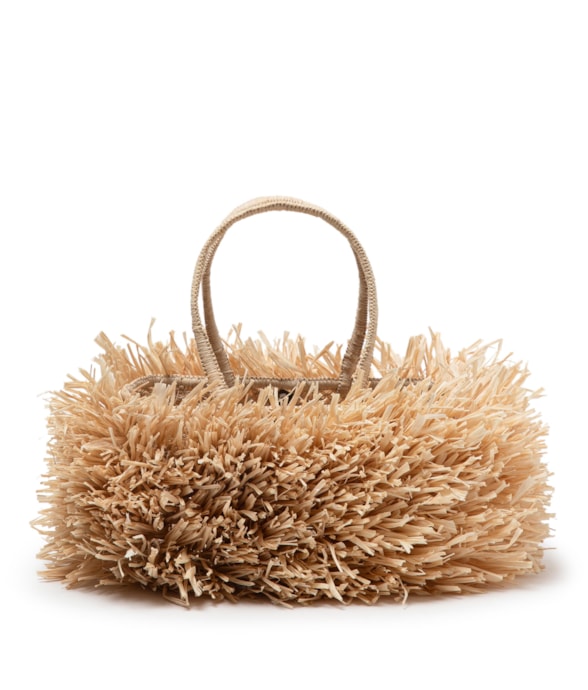 Straw Mini Basket Akra Salinas Natural