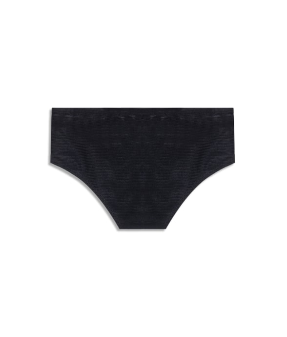 Sunga Média Texturizada Preto