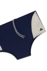 Sunga Super Larga Recorte Breeze Marinho
