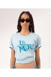 T-Shirt Boxe La Mer Azul Claro