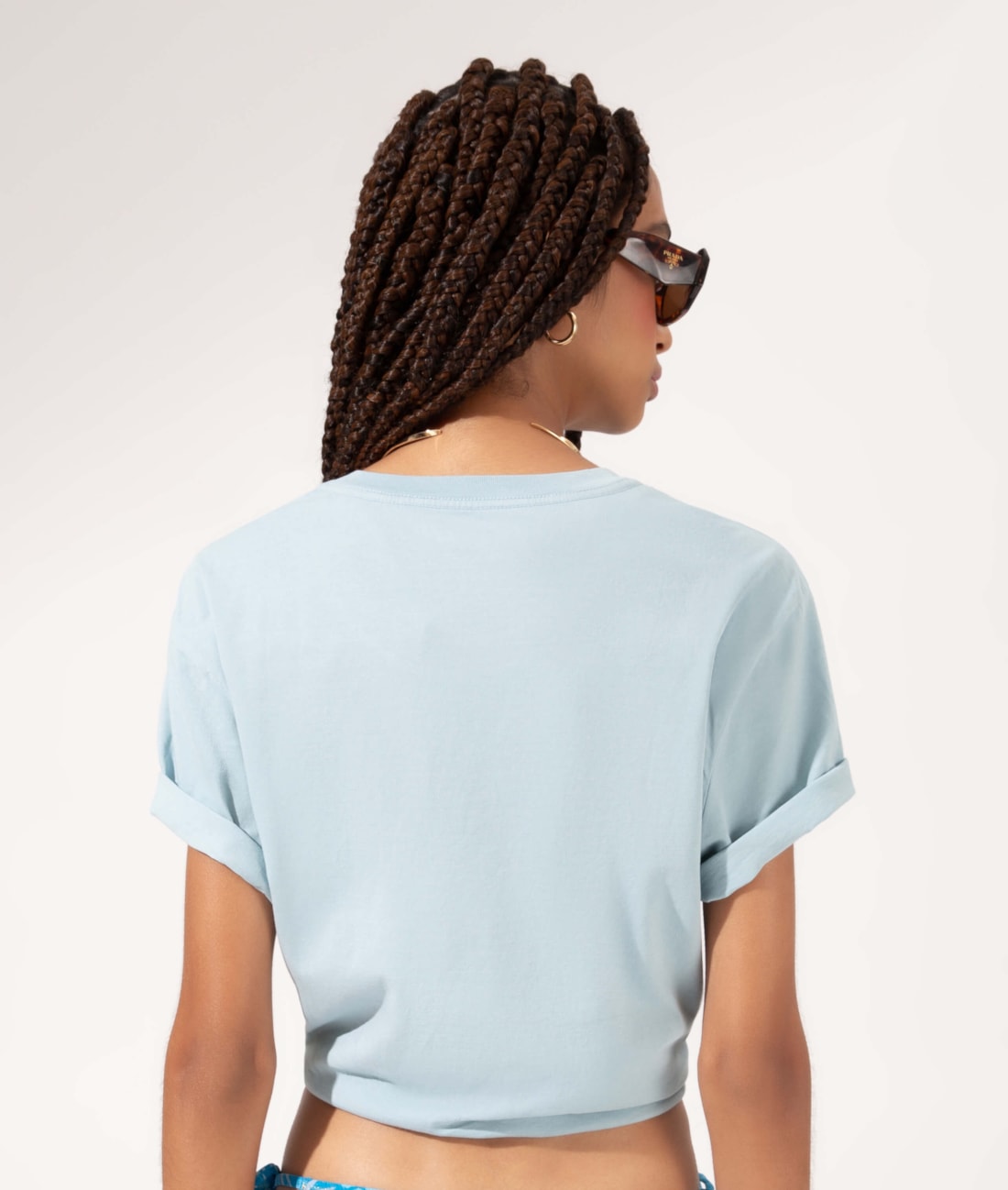 T-Shirt Boxe La Mer Azul Claro