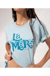 T-Shirt Boxe La Mer Azul Claro