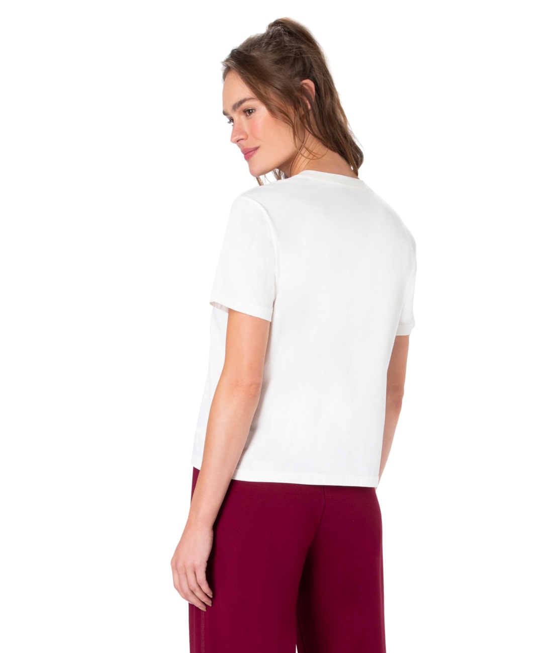 T-Shirt Gament Dye Holiday Off White