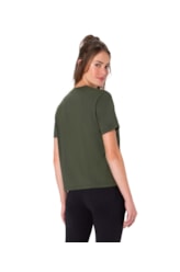 T-Shirt Gament Dye Holiday Verde Militar