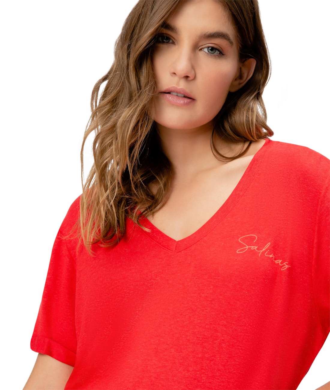 T-Shirt Holiday Decot Liz Vermelho
