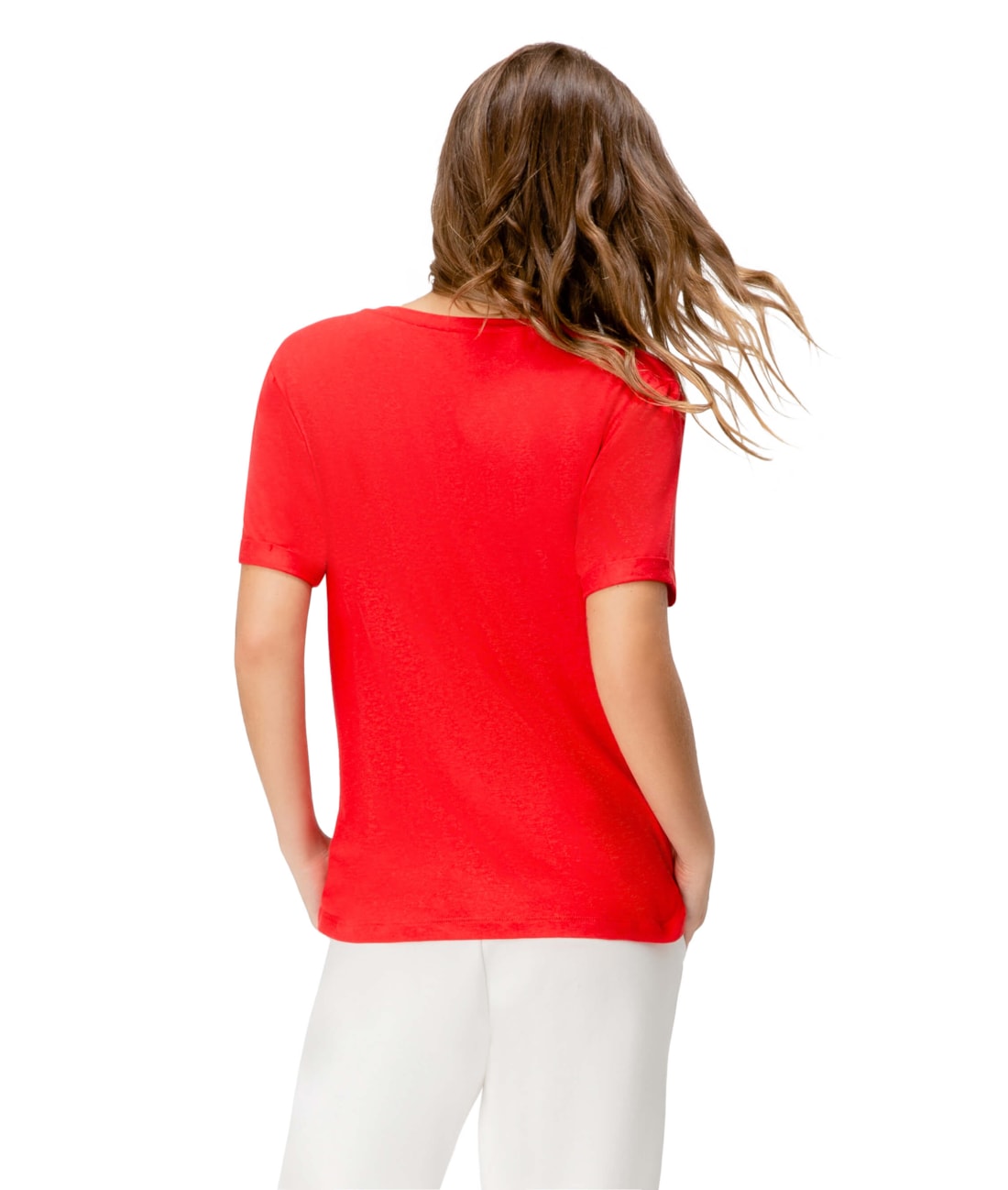 T-Shirt Holiday Decot Liz Vermelho