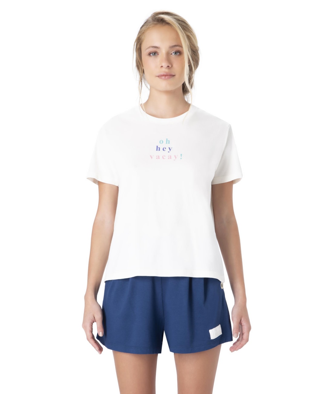 T-Shirt Holiday Vacay Off White