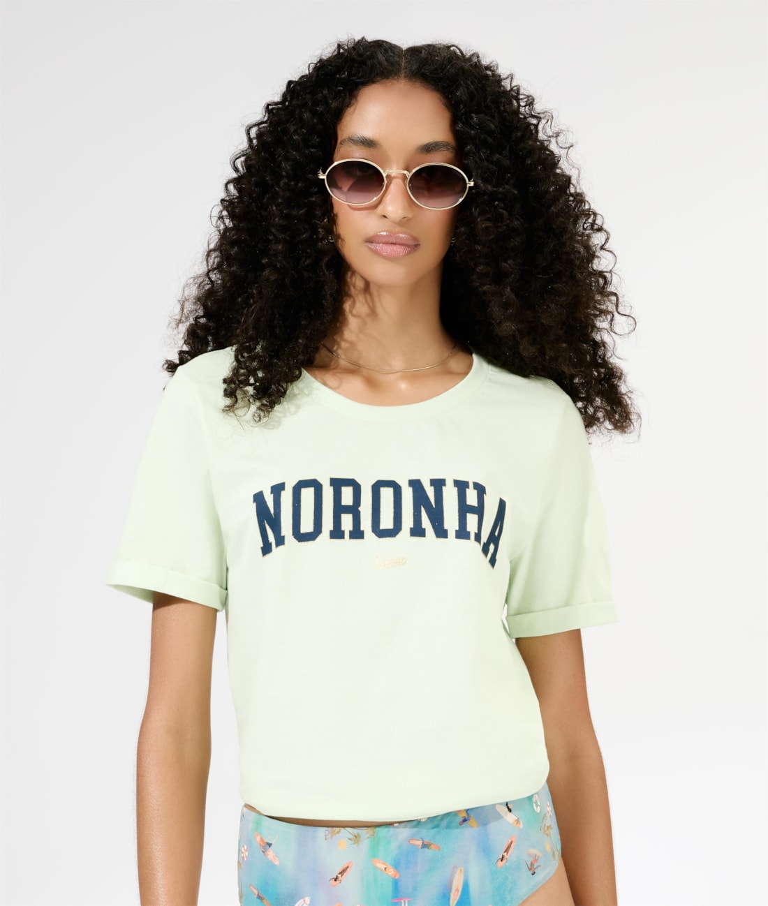 T-Shirt Noronha Verde Claro