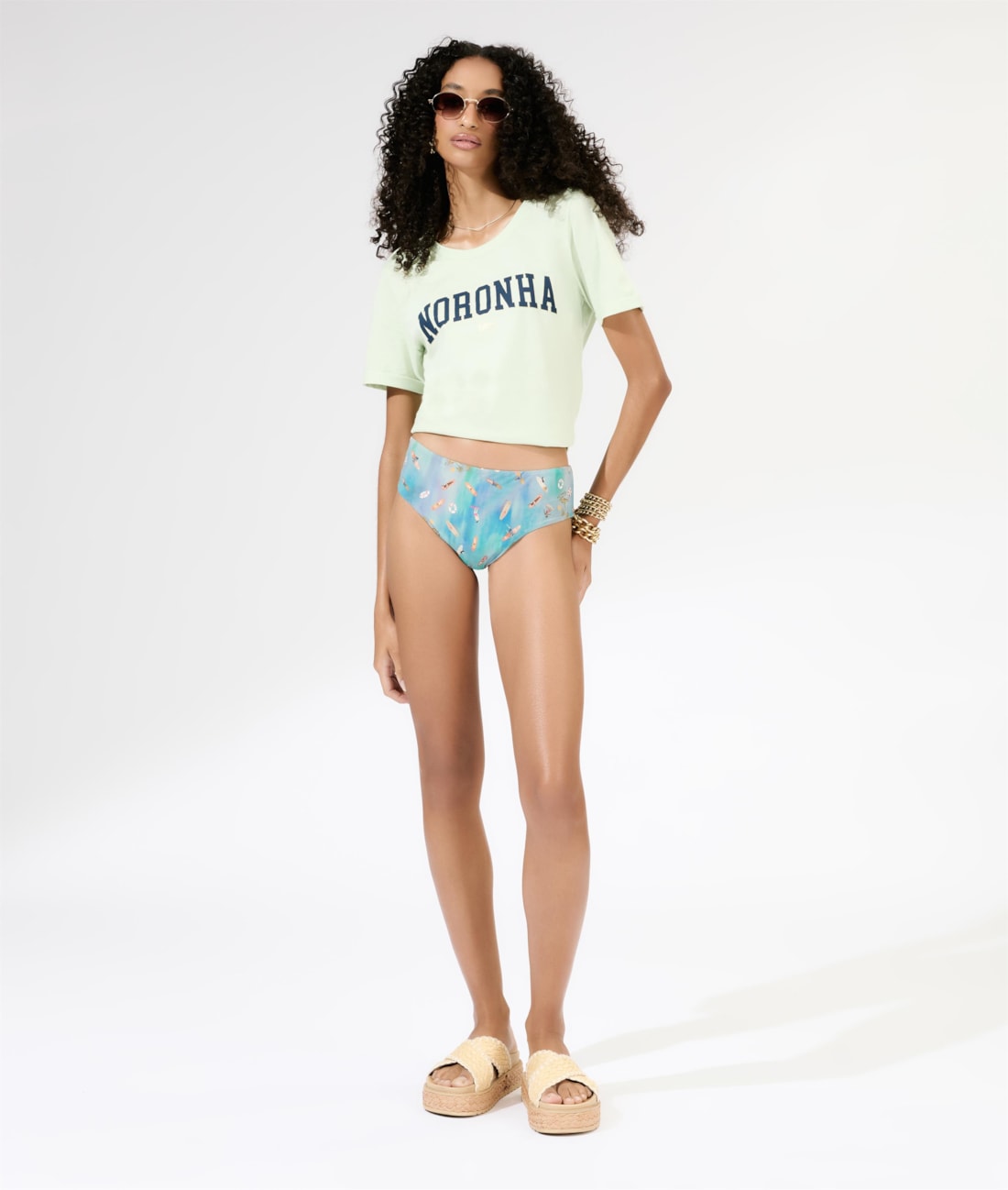 T-Shirt Noronha Verde Claro