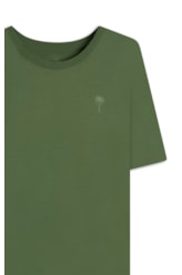 T-Shirt Over Palm Spring Verde Oliva
