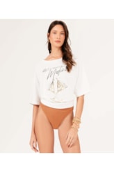 T-Shirt Oversized Martini Off White