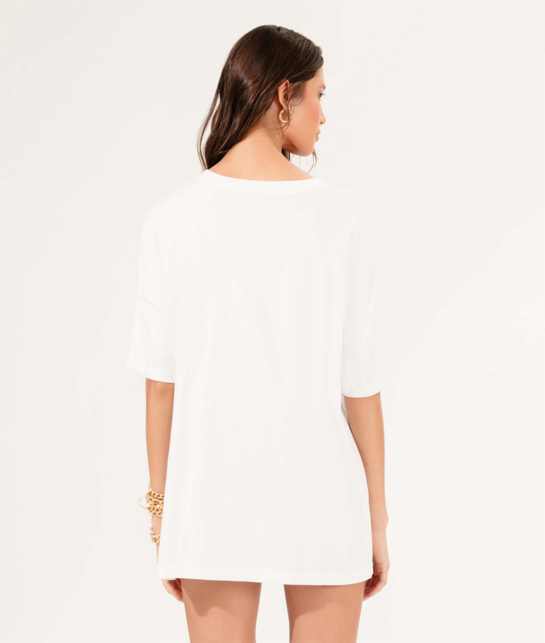 T-Shirt Oversized Martini Off White