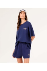 T-Shirt Sol Sal e Mar Marinho