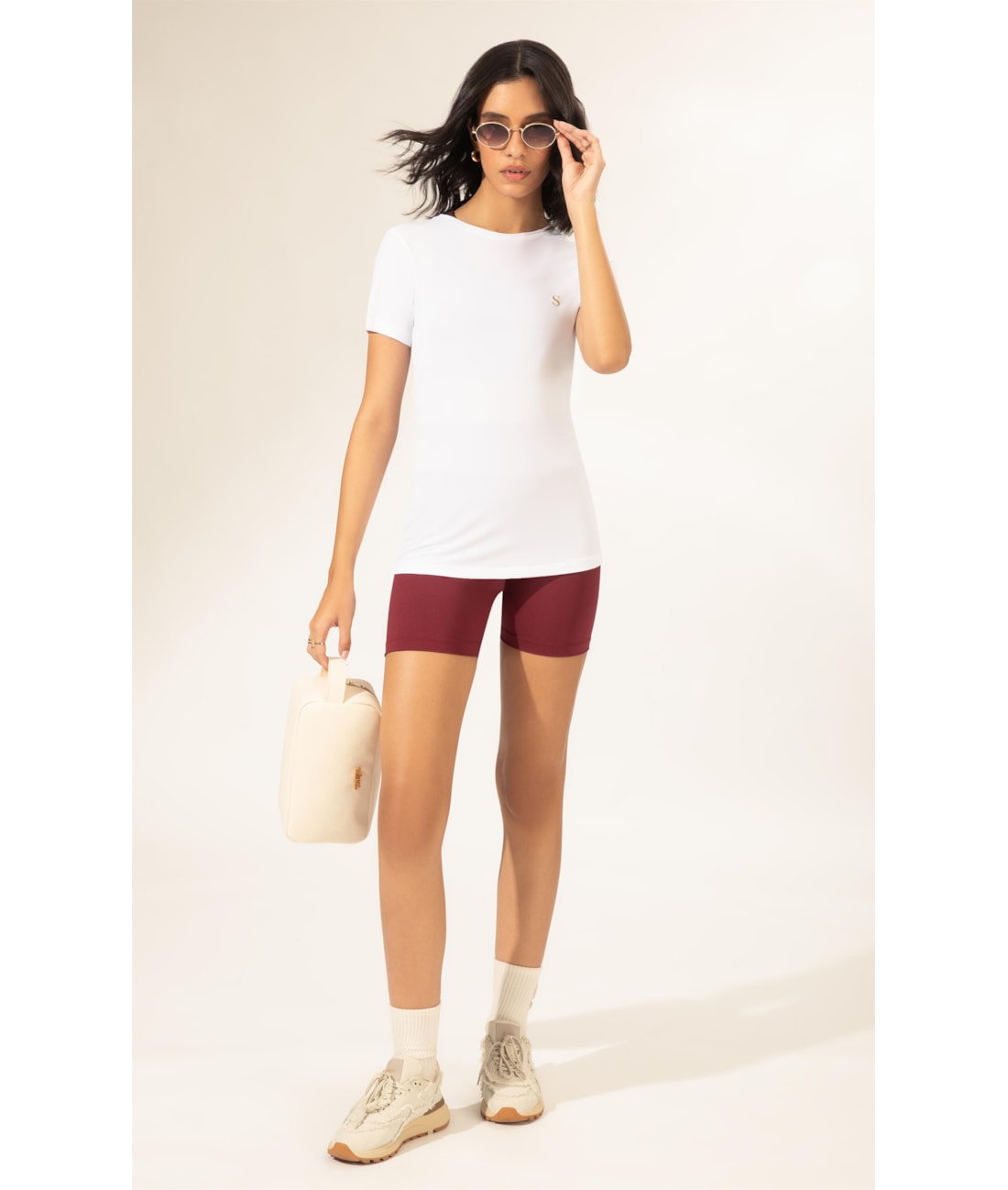 T-Shirt Wellness Basics Branco