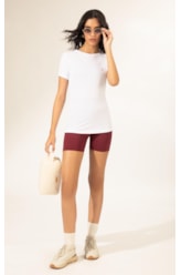 T-Shirt Wellness Basics Branco